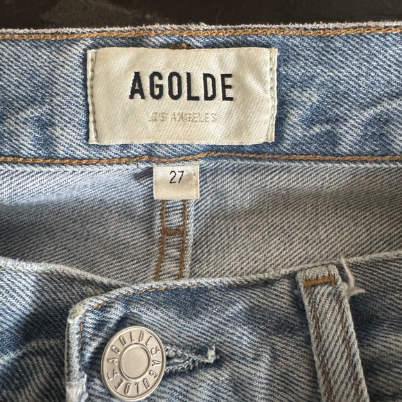 Agolde Lana Straight Jeans - Picture 1 of 8